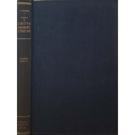 Corso di diritto amministrativo (Volume Terzo)