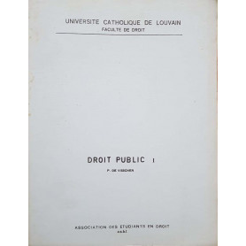 Droit Public General I