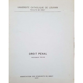 Droit Penal I