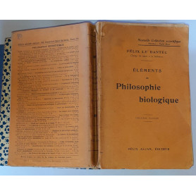 Elements de Philosophie biologique