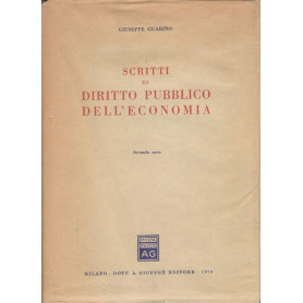 Scritti di diritto pubblico dell'economia