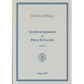 Scritti in memoria di Pietro De Vecchis. 2 volumi
