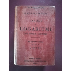Tavole di Logaritmi con cinque decimali