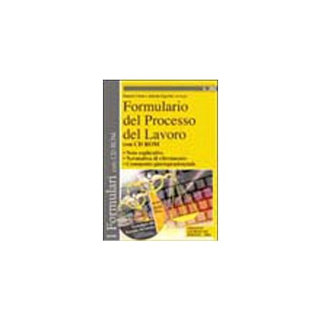 Formulario del processo del lavoro. Con CD-ROM