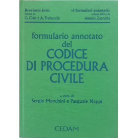 Formulario annotato del codice di procedura civile
