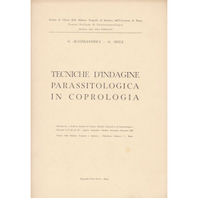 Tecniche d'indagine parassitologica in coprologia