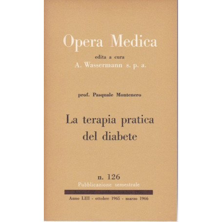 La terapia pratica del diabete