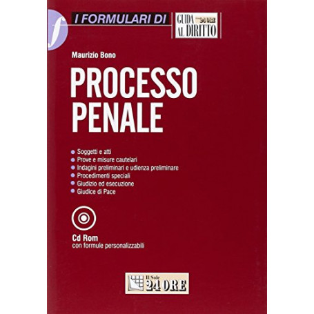 Processo penale. Con CD-ROM
