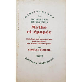 Mythe et epopee