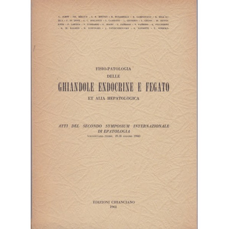 Fisio-patologia delle ghiandole endocrine e fegato et alia hepatologica