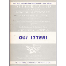 GLI ITTERI - ATTI DELLA XIV SETTIMANA MEDICA DEGLI OSPEDALI