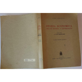 Storia economica dell'eta' moderna e contemporanea Parte prima.
