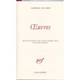 Oeuvres