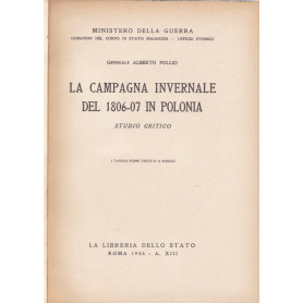 La Campagna invernale del 1806-07 in Polonia