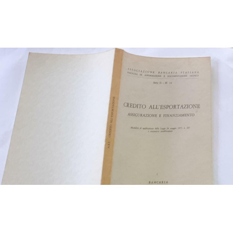 Credito all'esportazione assicurazione e finanziamento