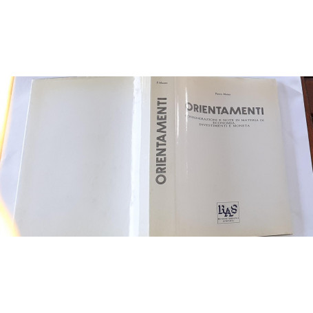 Orientamenti considerazioni e note in materia di economia