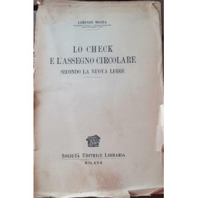 Lo check e l'assegno circolare secondo la nuova legge