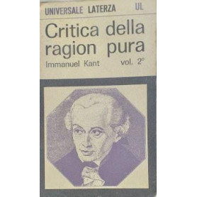 Critica della ragion pura: vol. 2°