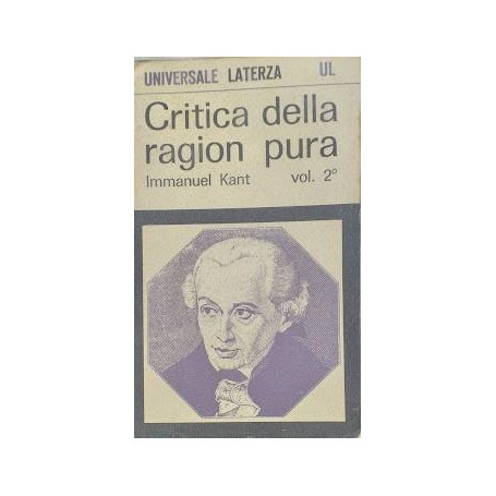 Critica della ragion pura: vol. 2°