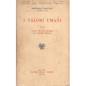 I valori umani