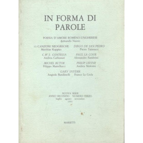 In forma di parole