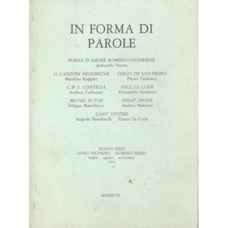 In forma di parole