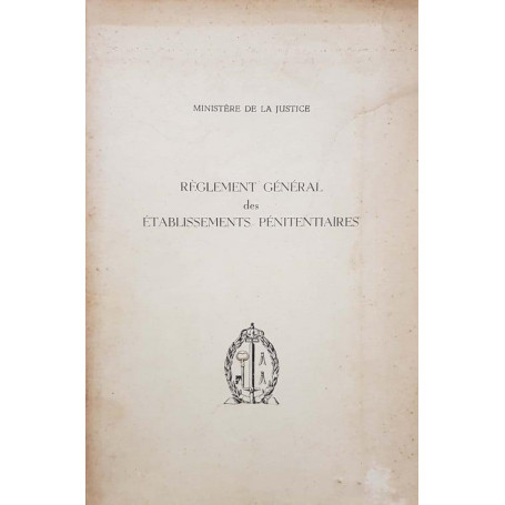 Règlement Général des établissements pénitentiaires