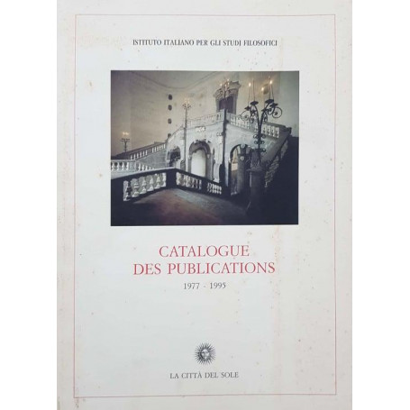 Catalogue des publications (1977-1995)