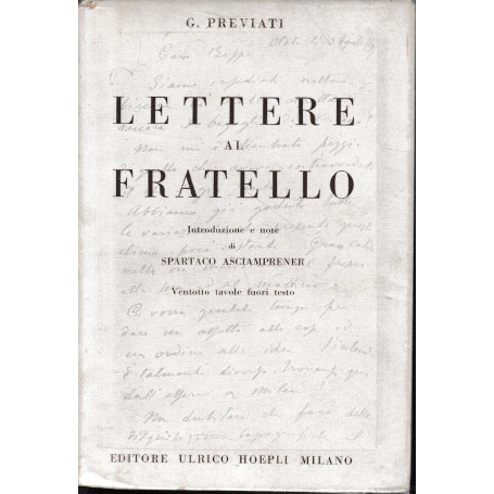Lettere al fratello