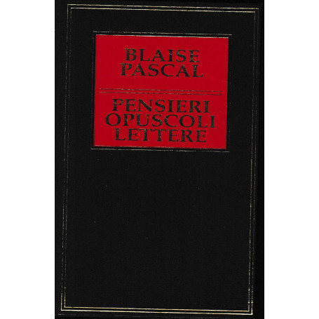 Pensieri Opuscoli Lettere
