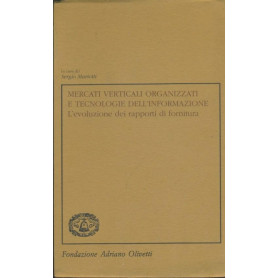 Mercati verticaliorganizzati e tecnologie dell'infprmazione