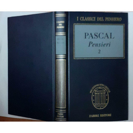 Pensieri. Volume secondo