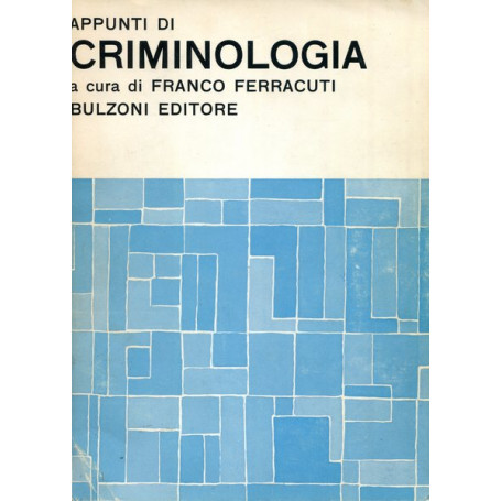 Appunti di criminologia