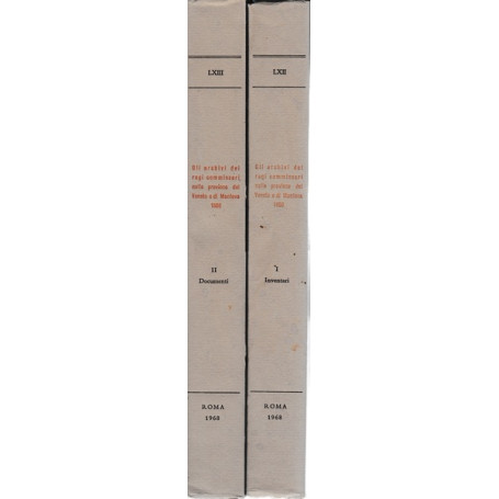 Gli archivi dei regi commissari nelle province del Veneto e di Mantova 1866