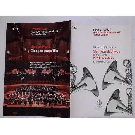 Stagione sinfonica Semyon Bychkov e Krill Gerstein