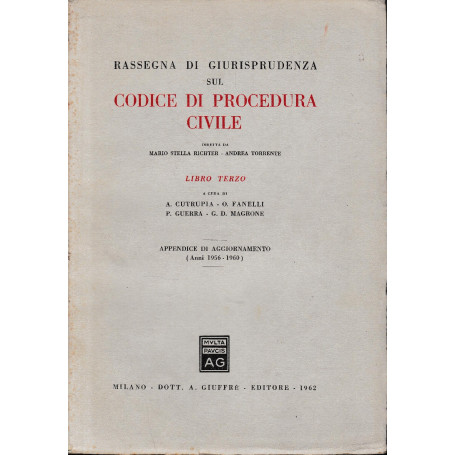 Rassegna di Giurisprudenza sul Codice di Procedura Civile