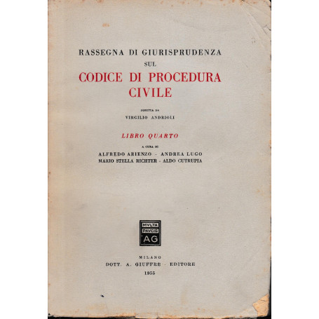 Rassegna di Giurisprudenza sul Codice di Procedura Civile