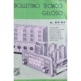 Bollettino Tecnico Geloso
