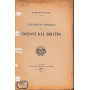 L'elemento formale della nozione del diritto
