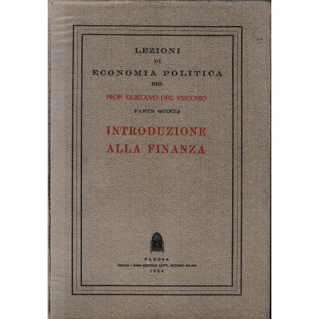 Lezioni di economia politica