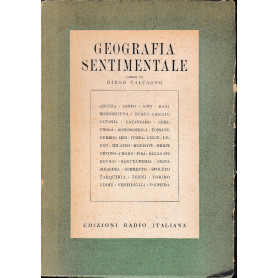 Geografia Sentimentale. Poesie di diego calcagno.