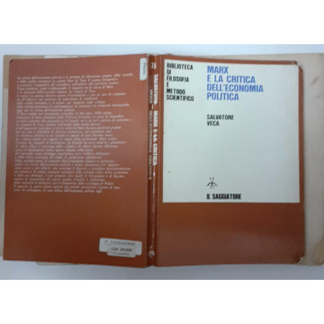 Marx e la critica dell'economia politica