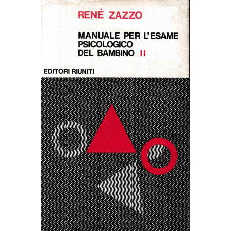 Manuale per l'esame psicologico del bambino