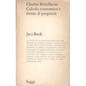 Calcolo economico e forme di proprietà