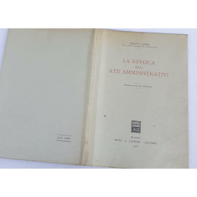 La revoca degli atti amministrativi