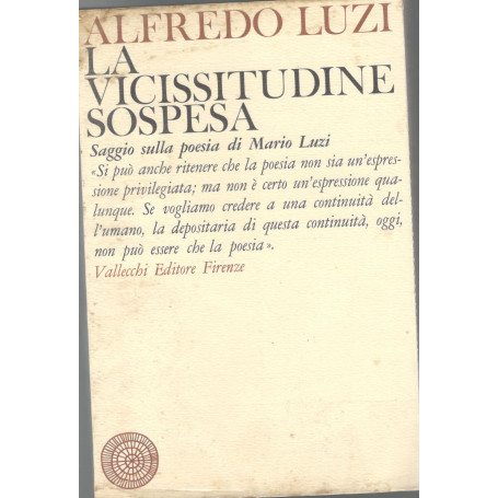 La vicissitudine sospesa