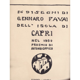 56 disegni dell'Isola di Capri