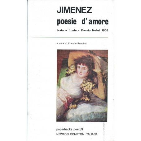 Jimenez poesie d'amore
