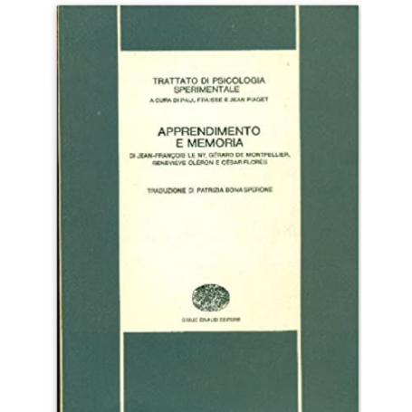 APPRENDIMENTO E MEMORIA