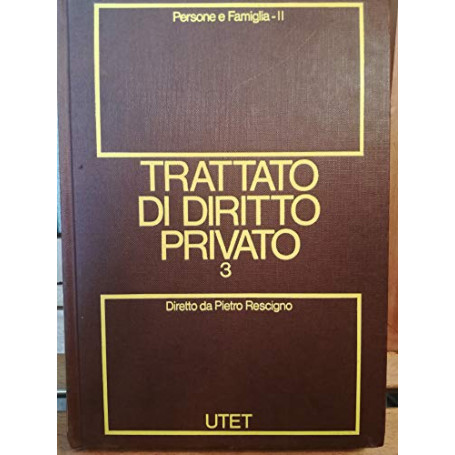 Trattato di diritto privato (Vol. 3/2)